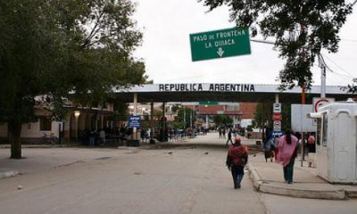Cierre de frontera entre Bolivia y Argentina