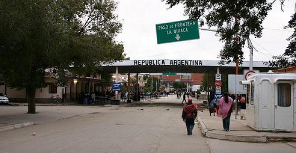 Cierre de frontera entre Bolivia y Argentina