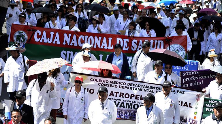 Marcha de médicos