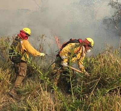 Incendio en Santa Cruz