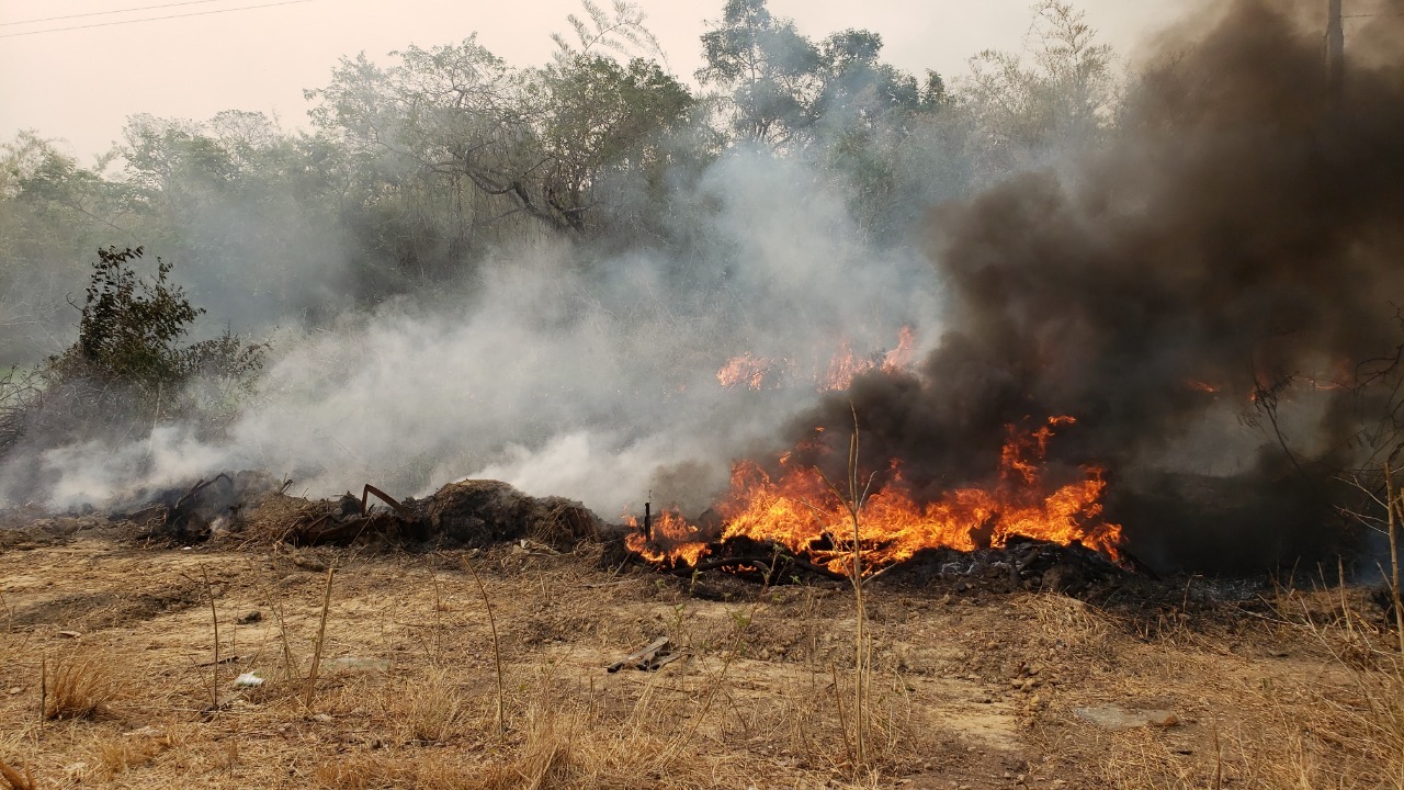 Incendio en Tarija