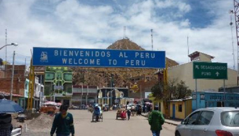 Frontera del Perú