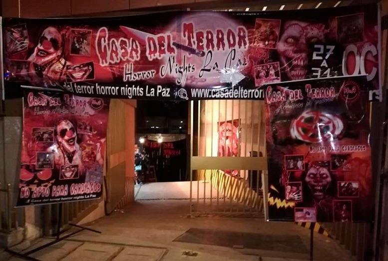 La casa del terror en La Paz