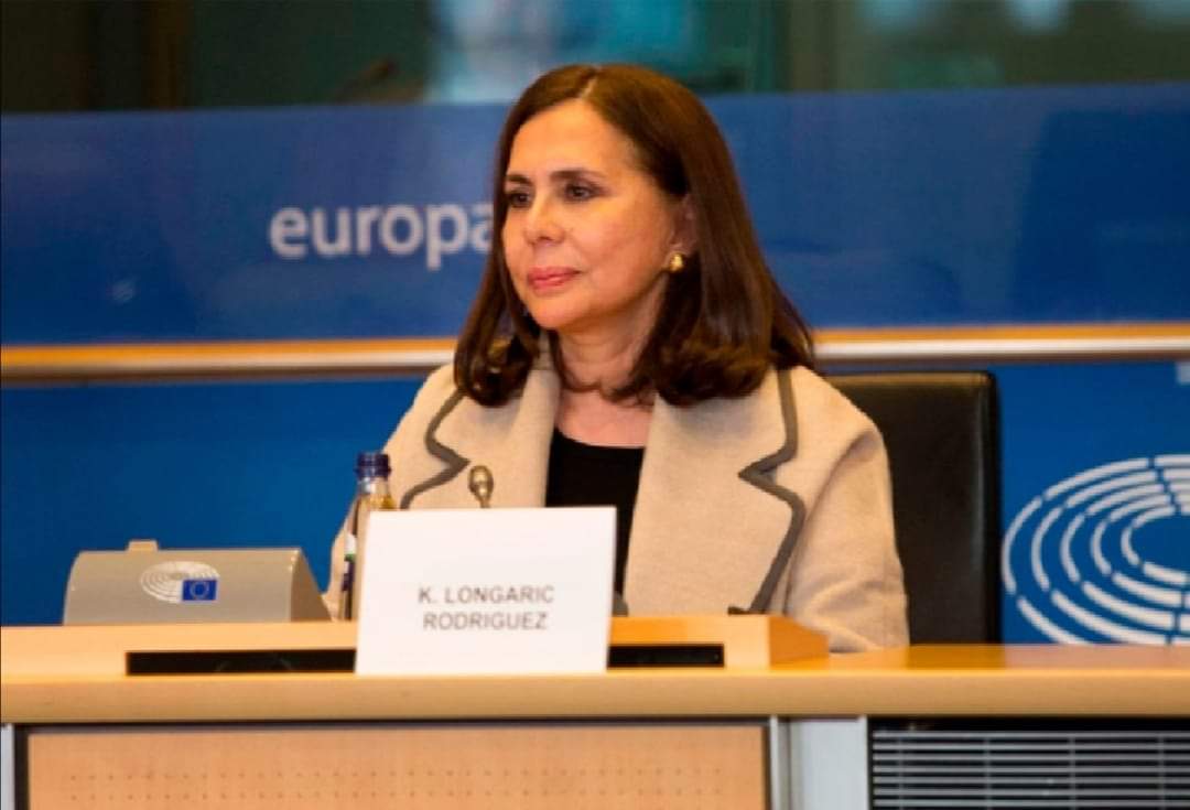 Karen Longaric fue recriminada por el Parlamento Europeo