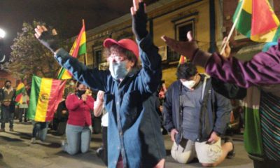 Opositores piden anulación de las elecciones de Bolivia