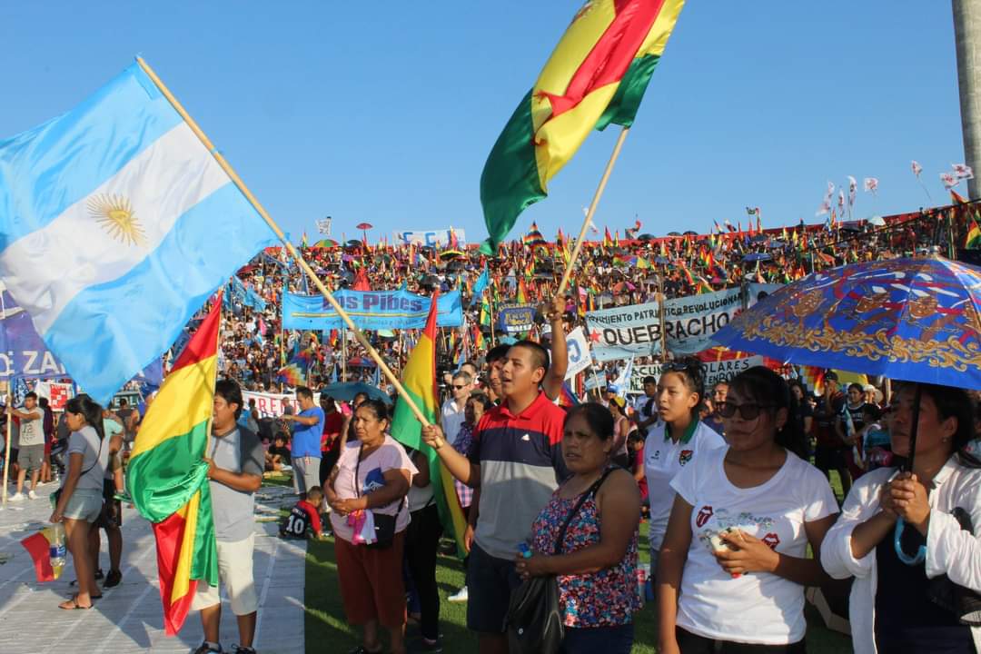 Voto de los bolivianos en Buenos Aires Argentina