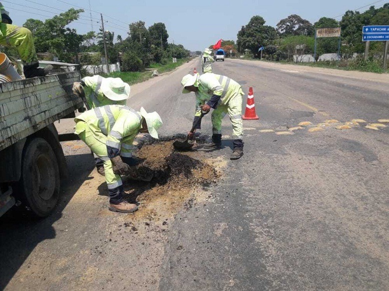 Mantenimiento de carretera