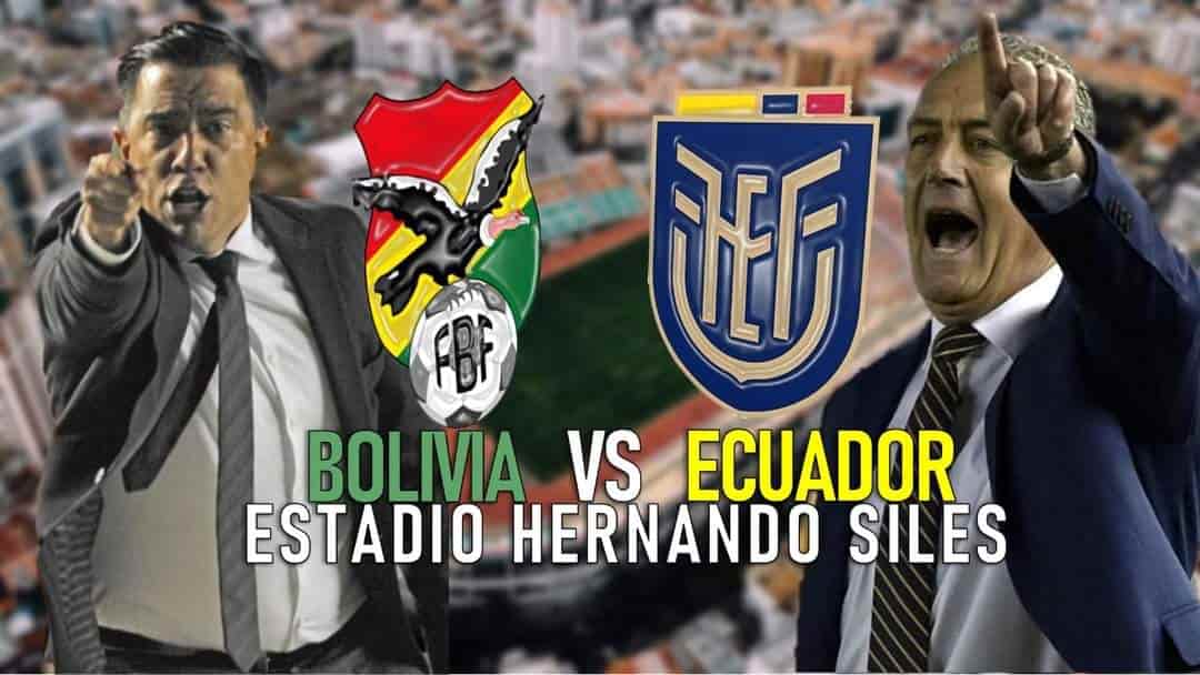 Bolivia vs Ecuador en vivo