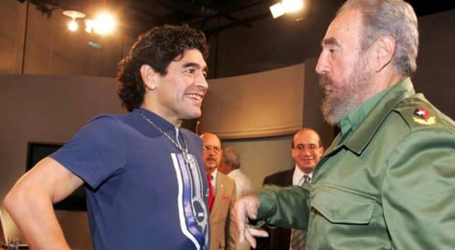 Maradona murió el mismo día que Fidel Castro