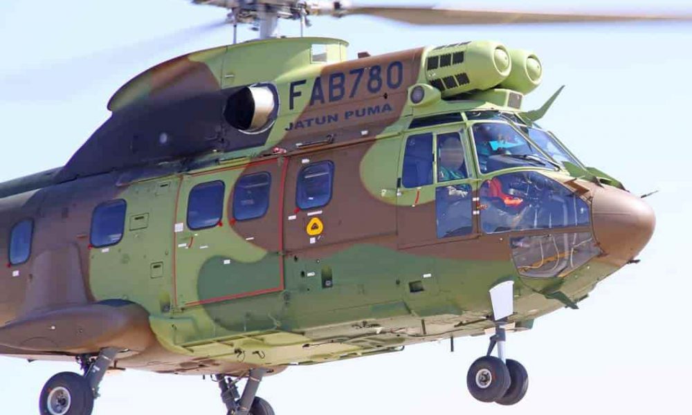 Helicóptero Súper Puma de Bolivia