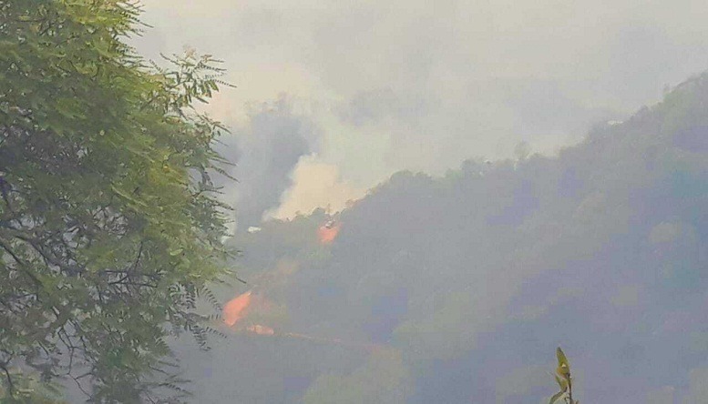 Incendio Santa Cruz