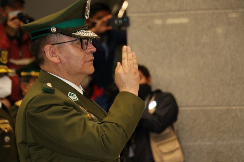 Comandante de Policía Boliviana