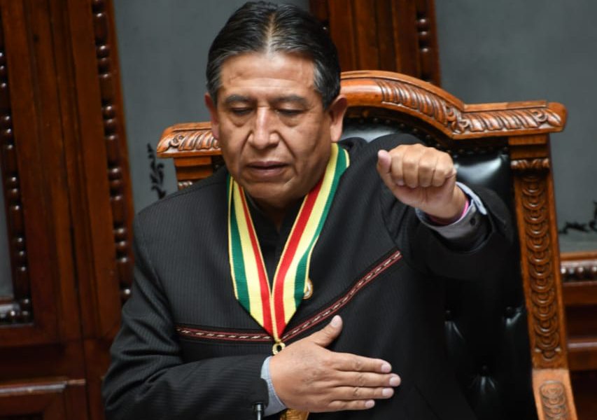 David Choquehuanca vicepresidente de Bolivia