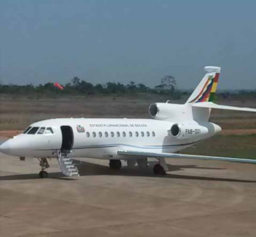 Avión presidencial de Bolivia