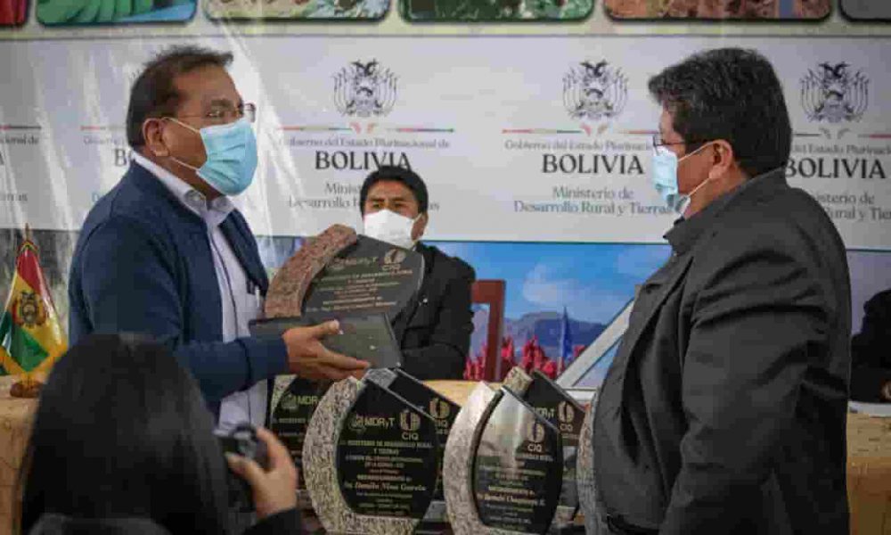 Investigadores de la Quinua Boliviana