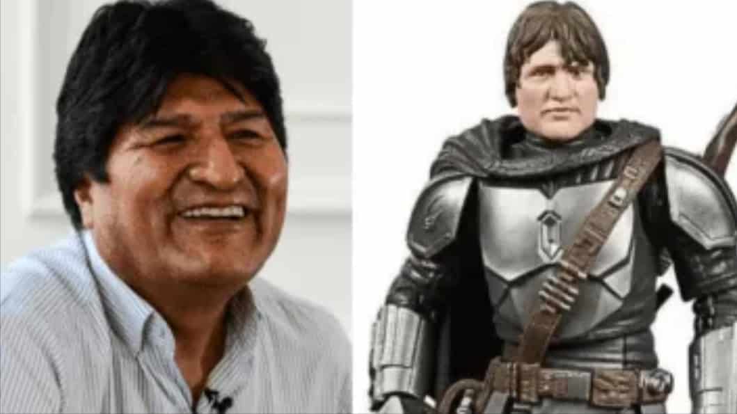 Juguete parecido a Evo Morales