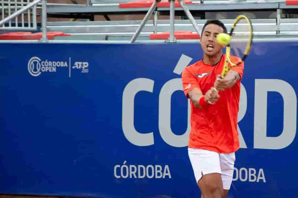 Tenista boliviano Hugo Dellien