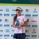 Tenista Natalia Trigosso cameona en Brasil