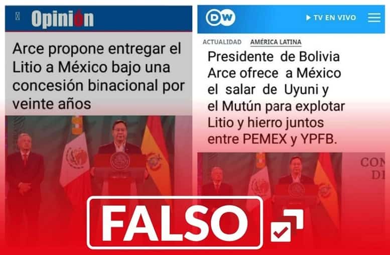 Noticia falsa