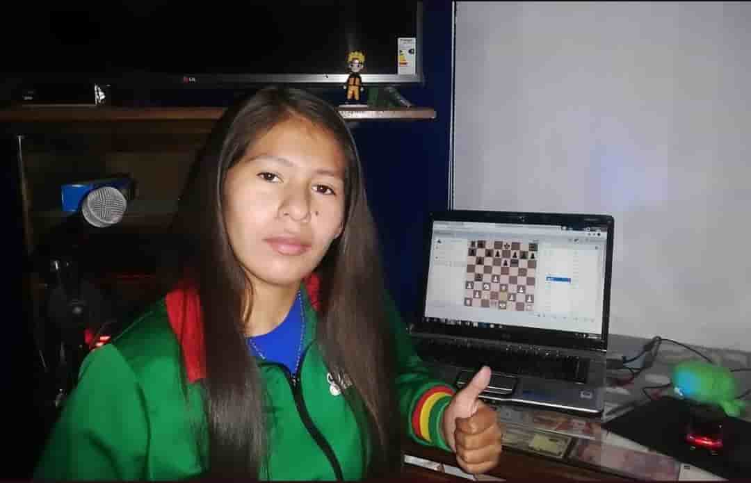Ganadora de Ajedrez Bolivia