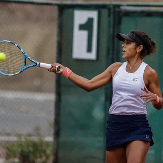 Tenista Boliviana Noelia Zeballos