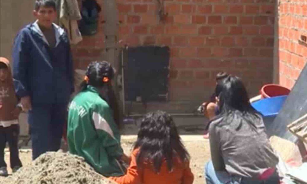 Darío Colque padre video en La Paz