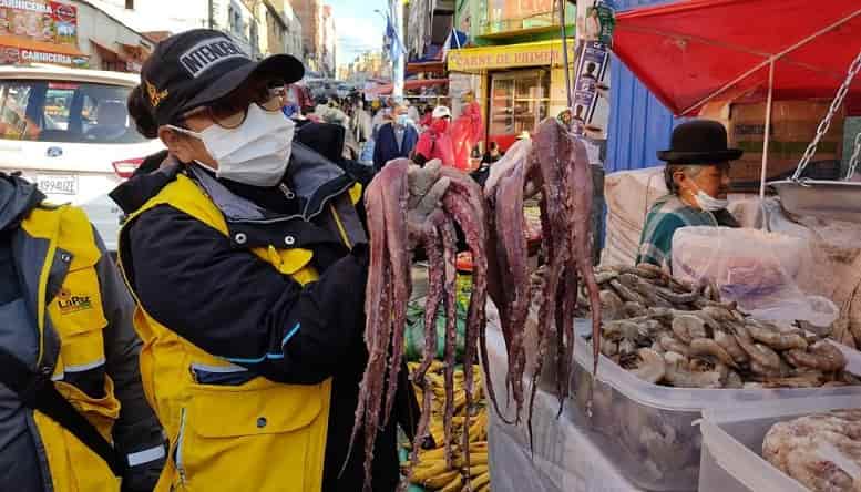 venta de pescados y mariscos