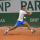 Tenista boliviano Hugo Dellien en Roland Garros