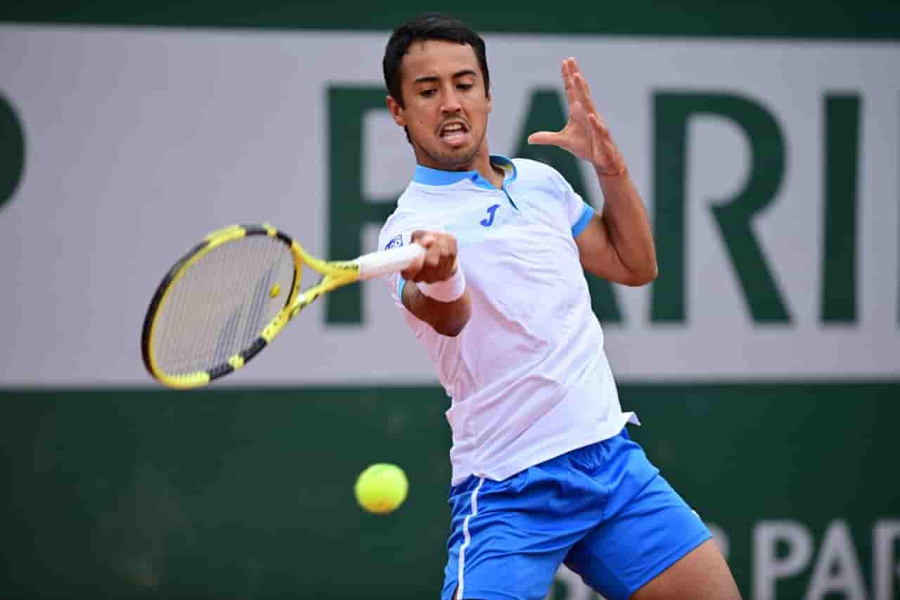 Tenista boliviano Hugo Dellien