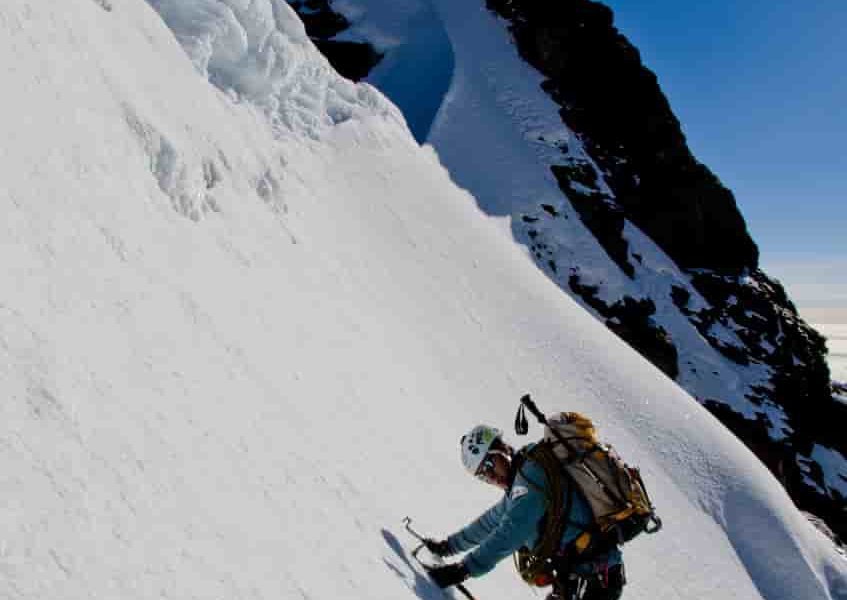 Alpinistas bolivianos