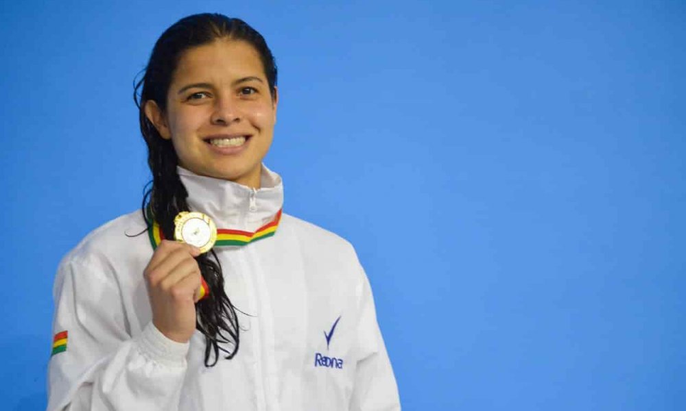Nadadora boliviana Karen Torrez