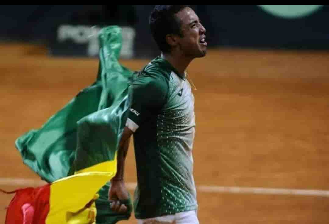 Tenista boliviano Hugo Dellien