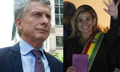 Macri apoyó golpe de estado en Bolivia