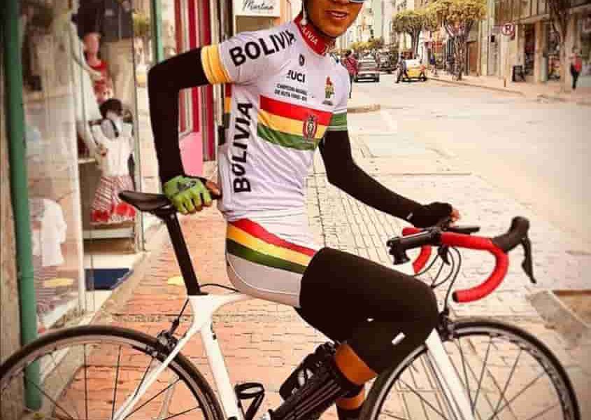 Ciclista boliviano José Aramayo