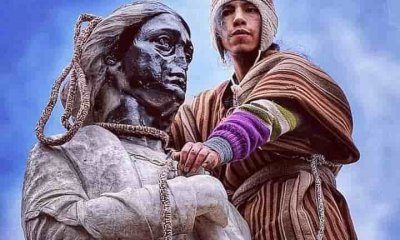 Estatua de Cristóbal Colón la Paz