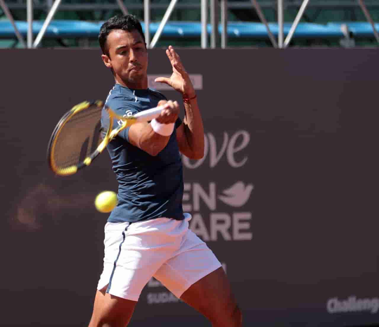 Tenista boliviano Hugo Dellien