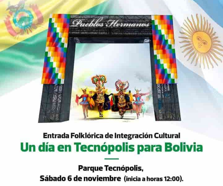 Entrada Folklórica Boliviana en Tecnópolis