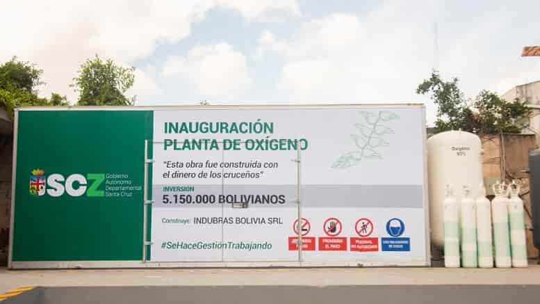 Planta de oxígeno en Santa Cruz