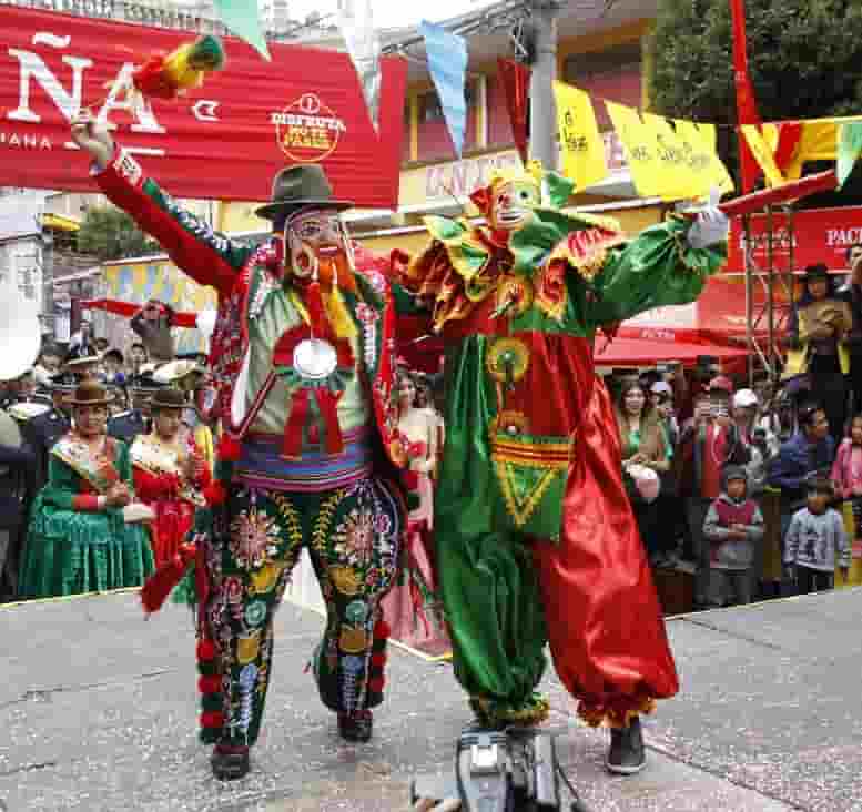 Personajes del carnaval paceño