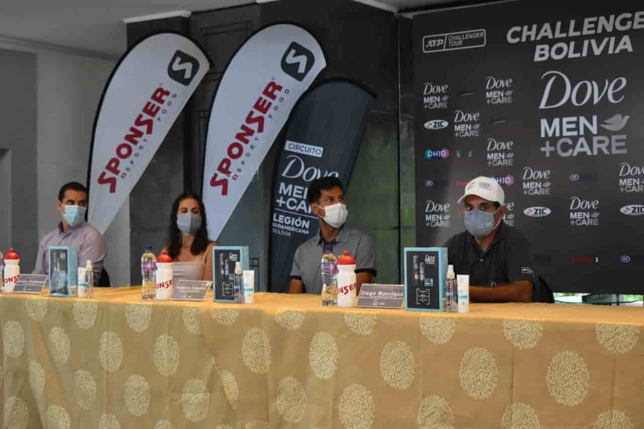 Tenistas bolivianos en Challenger de Santa Cruz