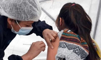 Vacunación en El Alto