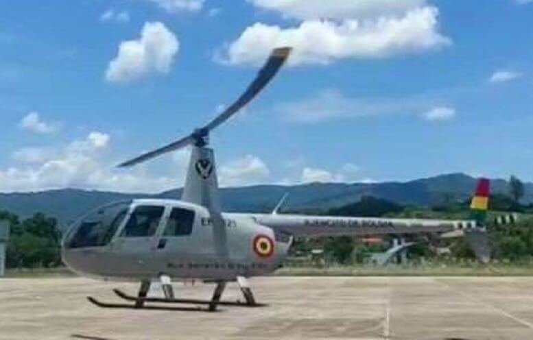Helicóptero para El Alto