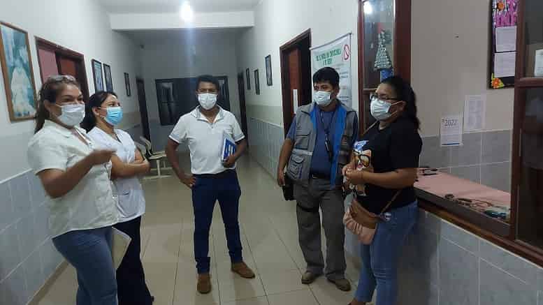 Inspección hospital Guarayos