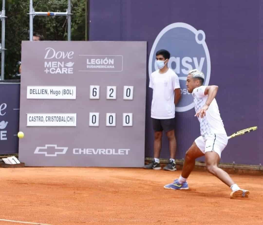 Hugo Dellien en el Challenger de Concepción Chile