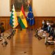 Bolivia reunida con embajadores Europeos