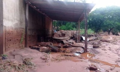 Desborde de rio en Tarija