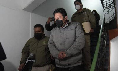 Santos Quispe detenido
