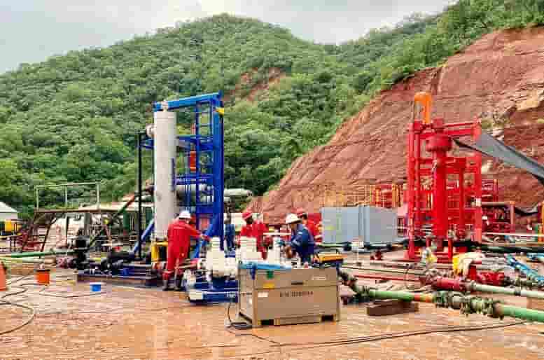 Exploración de gas en Bolivia