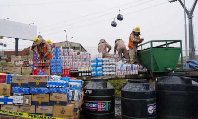 Mercadería de contrabando destruida