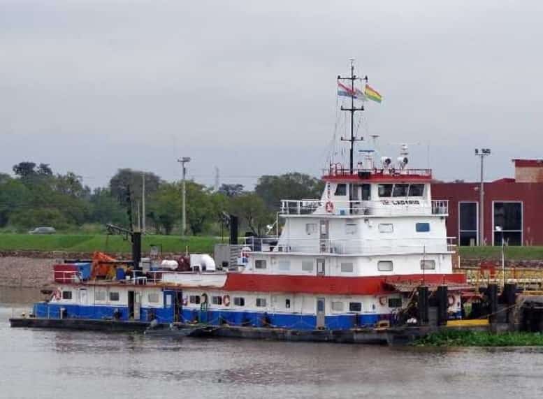 Embarcaciones con bandera Boliviana